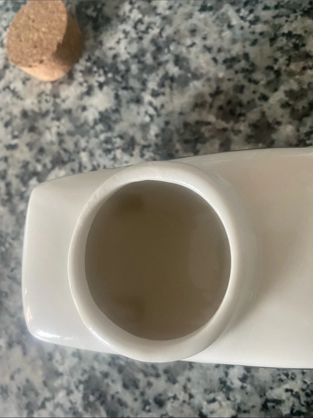 Ceramic Floral Camper Vase Accent
